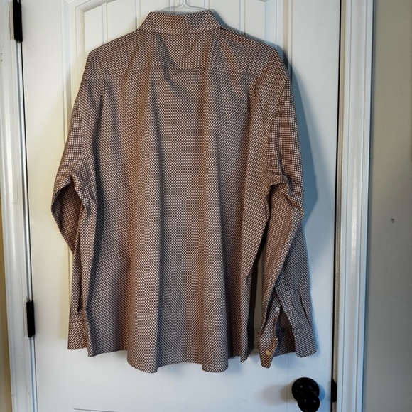 Haggar Patterned Fitted Shirt - Picture 4 of 4